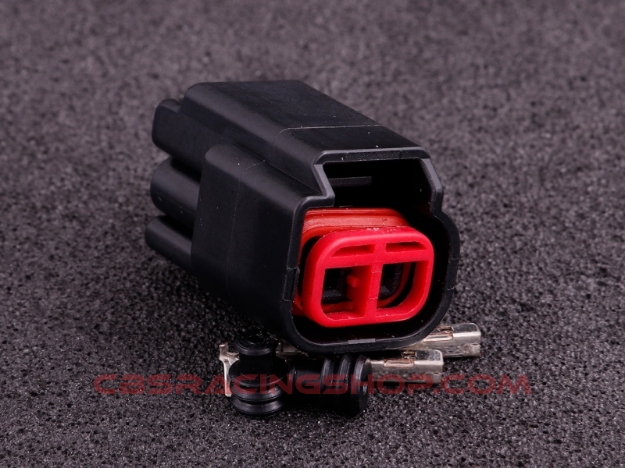 Picture of Connector 2-way socket housing (Coyote crank + cam (VR)) - MaxxEcu