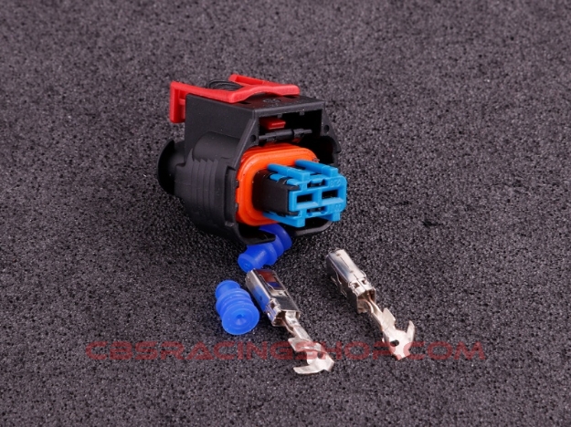 Image de Connector 2-way socket housing (Coyote VVTi solenoid) - MaxxEcu