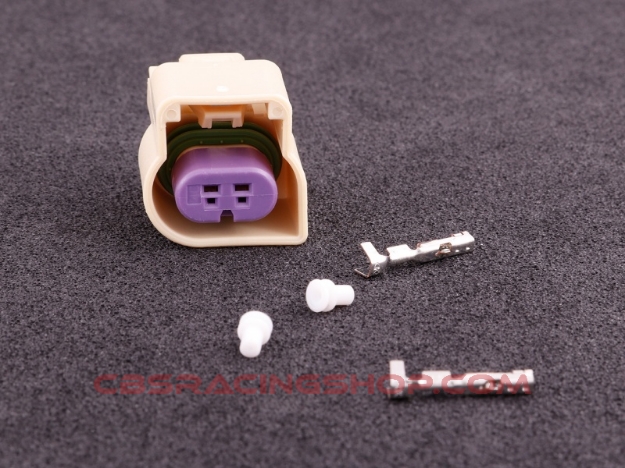 Image de Connector 2-way socket housing (LSx knock sensor) - MaxxEcu