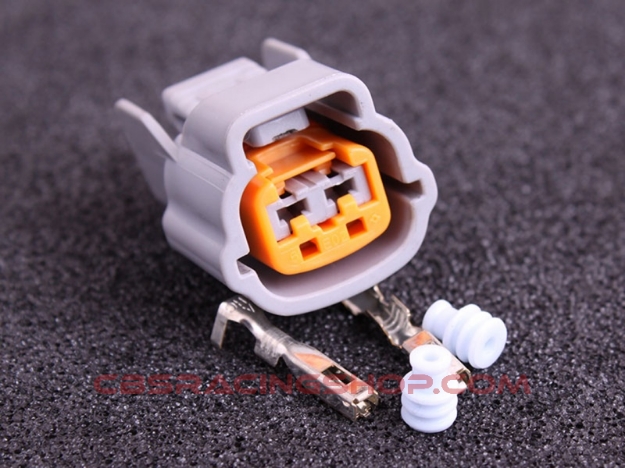 Afbeeldingen van Connector 2-way socket housing (Nissan CLT) - MaxxEcu