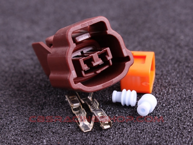 Billede af Connector 2-way socket housing (Nissan IAC) - MaxxEcu