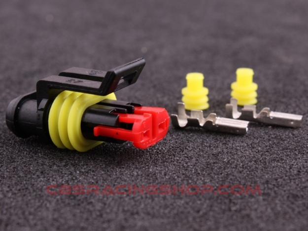 Bild von Connector 2-way socket housing Superseal - MaxxEcu