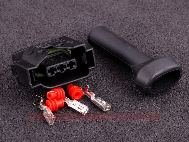 Image de Connector 3-way socket housing (BSD oil level sensor) - MaxxEcu