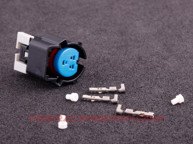 Afbeeldingen van Connector 3-way socket housing (LS3 oil pressure) - MaxxEcu
