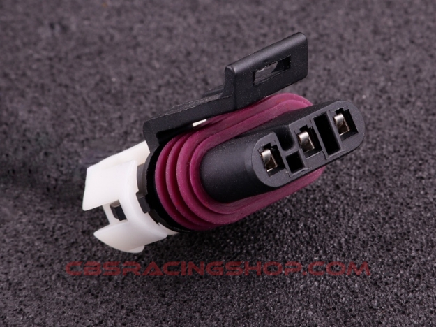 Billede af Connector 3-way socket housing (LSx CAM, trigger 24x) - MaxxEcu