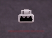 Picture of Connector 3-way socket housing DTM - MaxxEcu