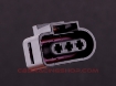 Afbeeldingen van Connector 3-way socket housing VAG - MaxxEcu