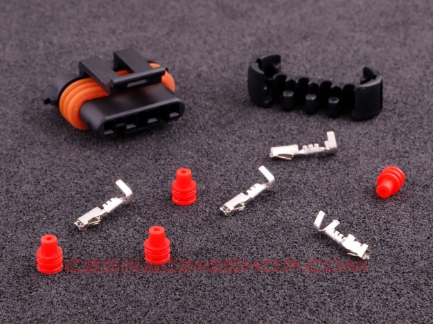 Picture of Connector 4-way socket housing (LS3/LS7 alternator) - MaxxEcu