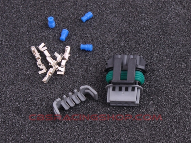 Afbeeldingen van Connector 4-way socket housing (LSx ignition coil) - MaxxEcu