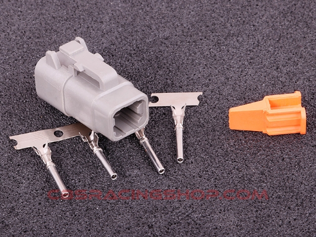 Billede af Connector 4-way socket housing DTM - MaxxEcu