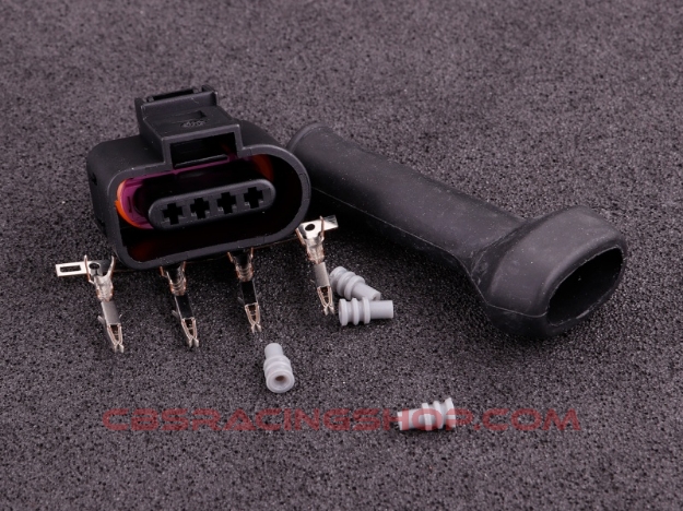 Picture of Connector 4-way socket housing VAG sensor - MaxxEcu