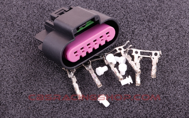 Bild von Connector 6-way socket housing (Corvette C6 e-pedal) - MaxxEcu