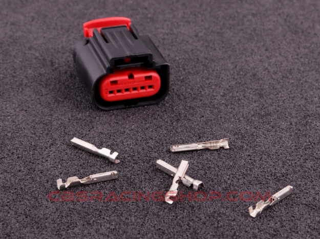 Image de Connector 6-way socket housing (Coyote E-Throttle) - MaxxEcu