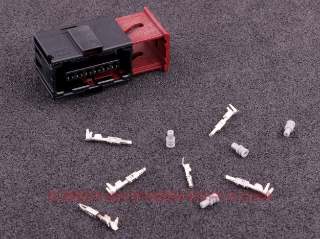 Image de Connector 6-way socket housing (Hella E-pedal) - MaxxEcu