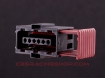 Image de Connector 6-way socket housing (Hella E-pedal) - MaxxEcu