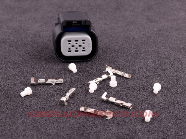 Bild von Connector 6-way socket housing (LS7 E-Throttle) - MaxxEcu
