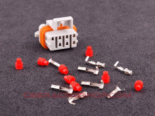 Billede af Connector 7-way socket housing (LSs/LS7 ignition coil bank) - MaxxEcu