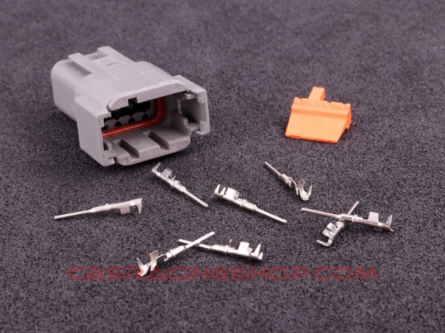 Picture of Connector 8-way pin housing DTM - MaxxEcu