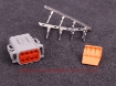 Afbeeldingen van Connector 8-way socket housing DTM - MaxxEcu