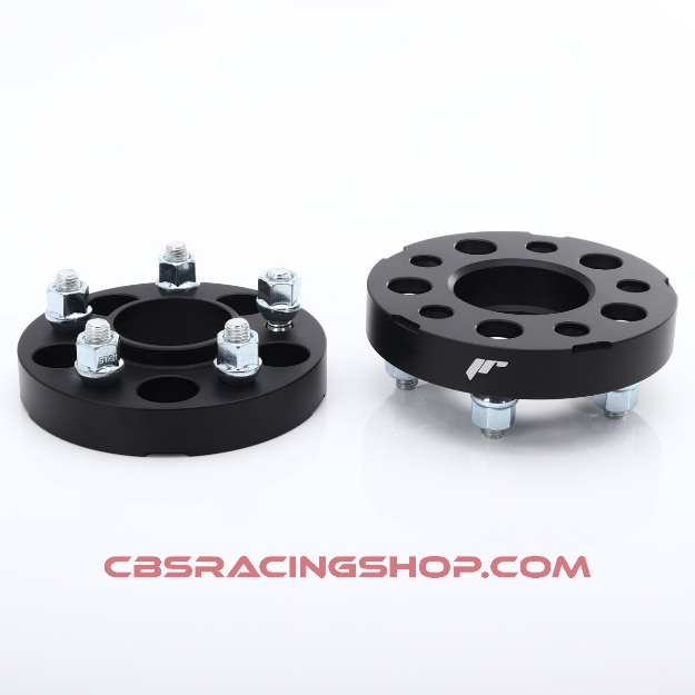 Picture of 20 mm, 5x120 - 72,6 / M12x1.5 JRWA1 Aluminium Black, Wheel Spacers - JR Wheels