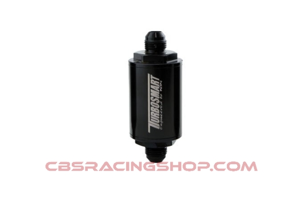 Image de FPR Billet Fuel Filter 10um AN-8 - Black - Turbosmart