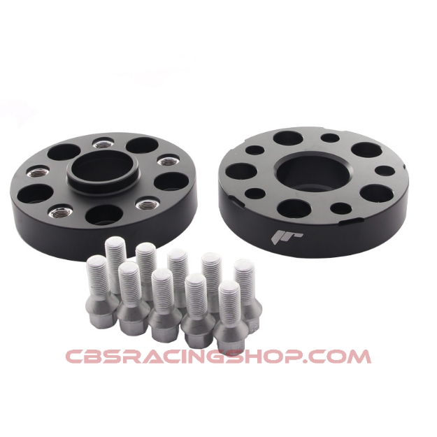 Picture of 12 mm, 4x100 - 56,1 JRWS2 Aluminium Black, Wheel Spacers - JR Wheels