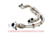 Picture of 1"3/4 Header TRI-Y and up-pipe, 304 Stainless Steel - X-Force