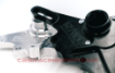 Afbeeldingen van RAD Industries 2JZ Billet Water Inlet Alternator Bracket - Anodized Black