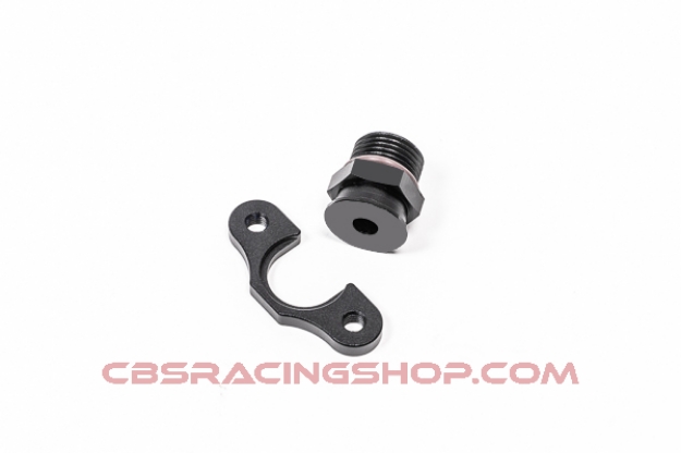 Afbeeldingen van Fpr Adapter, 8An Orb, 7Mm Bore, 39Mm Spacing, M6 - Radium