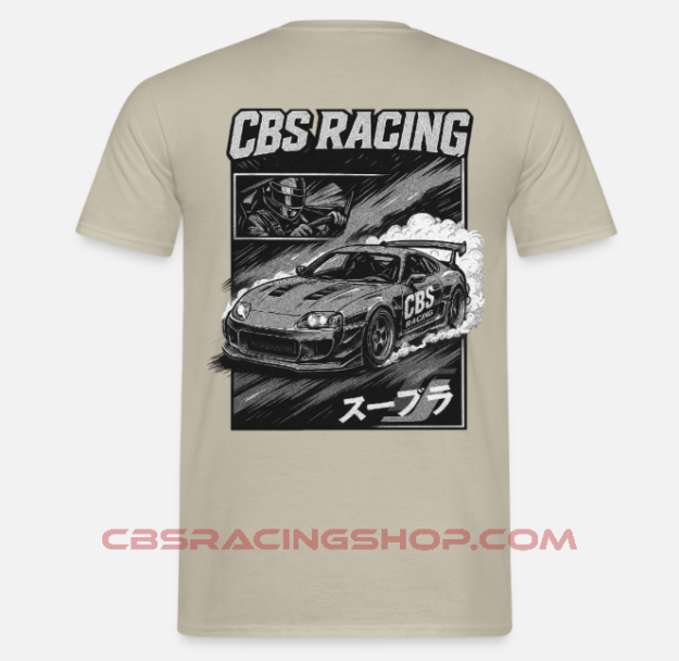 Picture of CBS Racing - Supra Basic T-Shirt, Tan