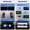 Picture of ATOTOZONE X10DG211E 10" QLED DAB 2 Din Android Car Stereo, 8+128G, Wireless Carplay & Android Auto, 4G LTE, AI Voice Assistant, GPS Tracking, Dual MIC & BT, LRV, 36B-EQ, HDMI Input