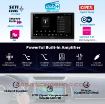 Picture of ATOTOZONE X10DG211E 10" QLED DAB 2 Din Android Car Stereo, 8+128G, Wireless Carplay & Android Auto, 4G LTE, AI Voice Assistant, GPS Tracking, Dual MIC & BT, LRV, 36B-EQ, HDMI Input