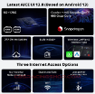 Picture of ATOTOZONE X10DG209E 9" QLED DAB 2 Din Android Car Stereo, 8+128G, Wireless Carplay & Android Auto, 4G LTE, AI Voice Assistant, GPS Tracking, Dual MIC & BT, LRV, 36B-EQ, HDMI Input