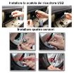 Afbeeldingen van ATOTO AC-UTP1 USB TPMS External Tire Pressure Sensor, Compatible with ATOTO A5/A6/S8/P9/X10