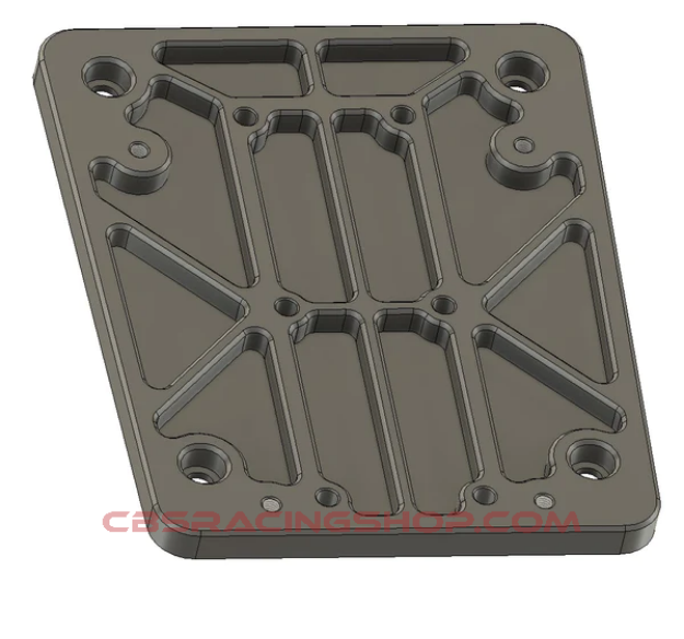 Afbeeldingen van Toyota chassis shifter plate 2.0 - Black anodized/BMW DCT shifter